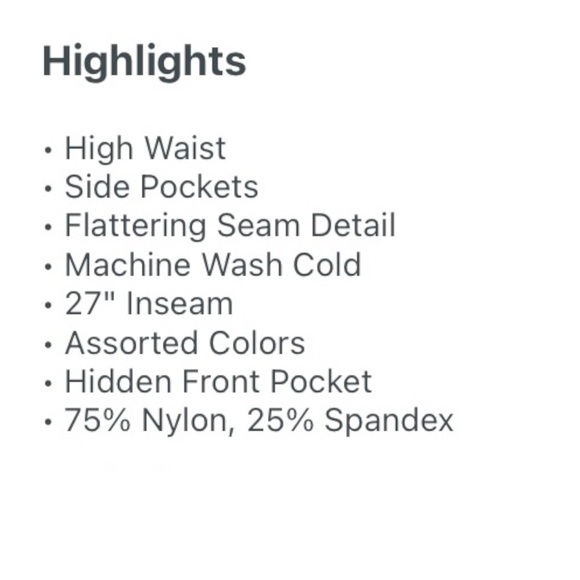 🆕Ladies Everyday Leggings! New in package! Color: Black Soot, Size XXL - Picture 6 of 15